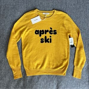 NWT Frame Après Ski Sweater